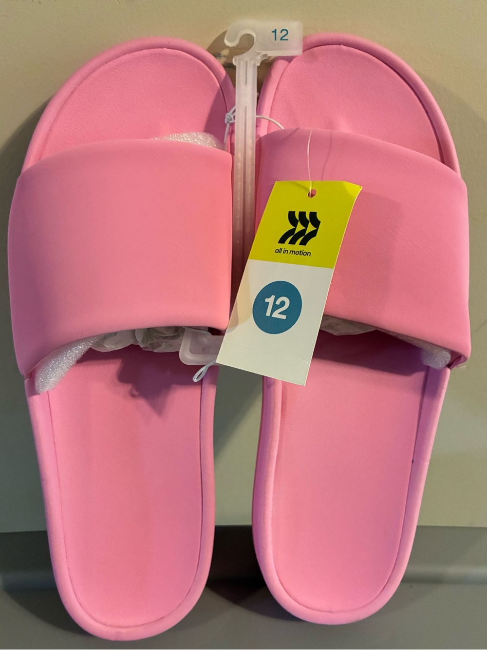 All in Motion Pink Slide Sandals